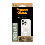 PanzerGlass ® HardCase Transparent w. White MagSafe iPhone 16 Pro funda para teléfono móvil Transparente (3)