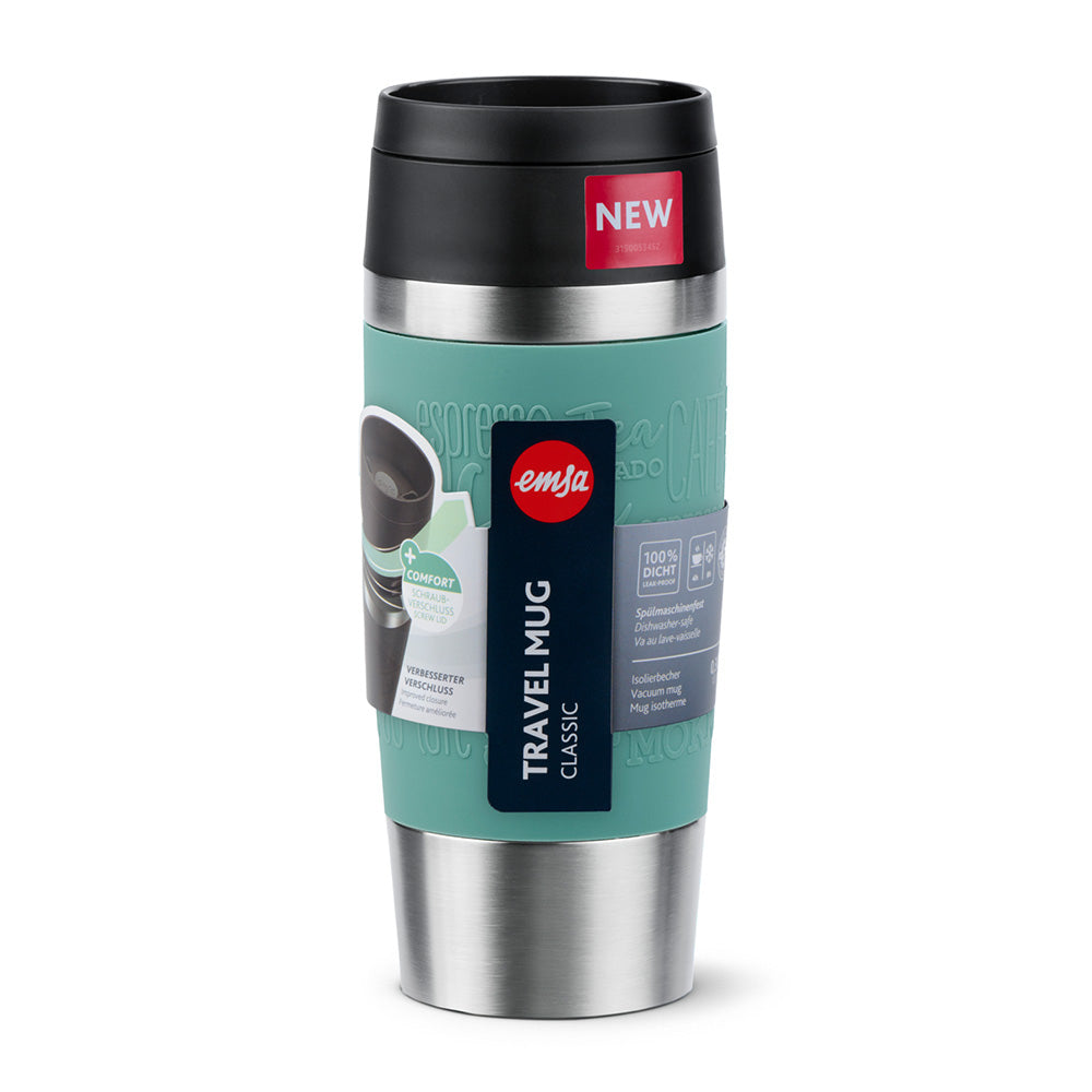 EMSA Travel Mug Classic 36 ml Acero inoxidable, Azul