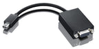 Lenovo 0A36536 adaptador de cable de vídeo VGA (D-Sub) Mini DisplayPort Negro (2)