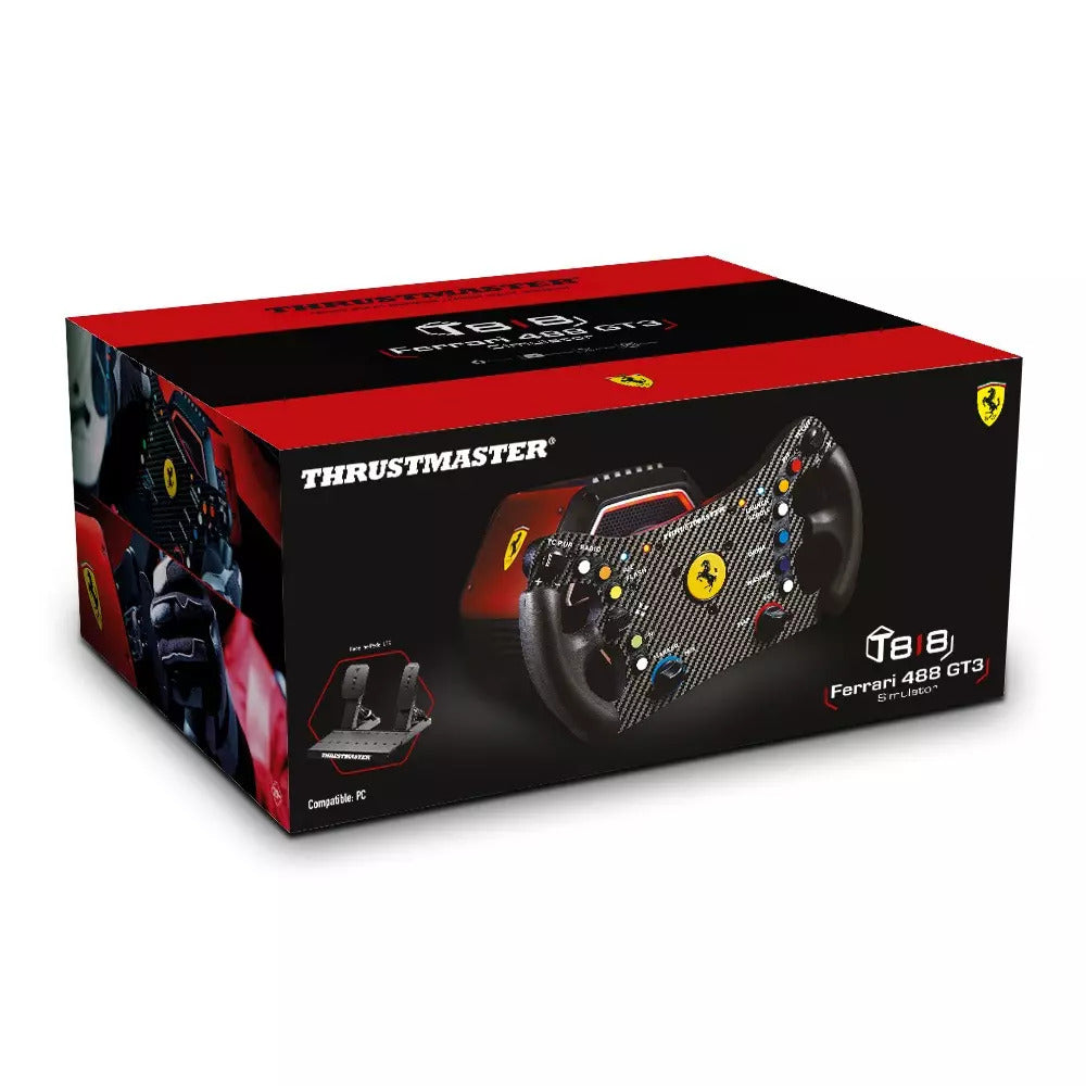 Thrustmaster T818 Ferrari 488 GT3 Volante de carreras (8)