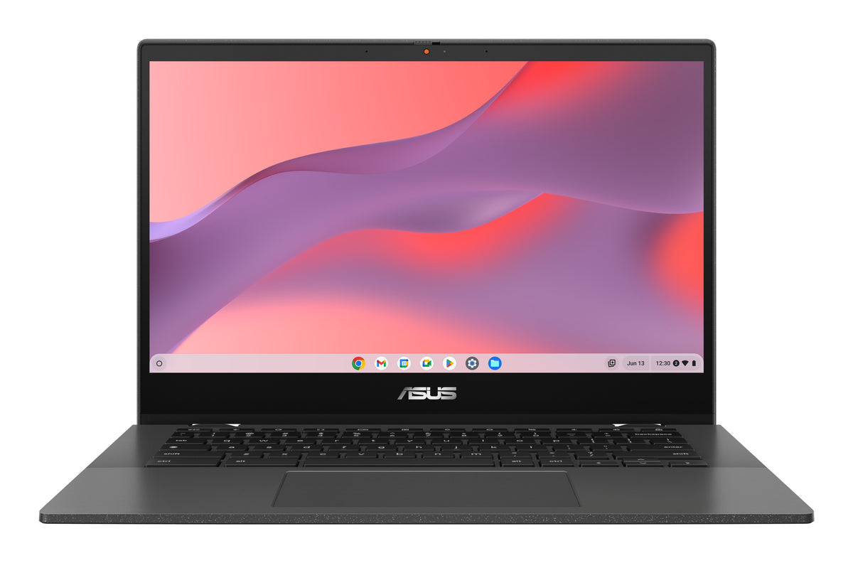 ASUS Chromebook CM14 Flip CM1402FM2A-EC0015 MediaTek Kompanio 520 35,6 cm (14") Pantalla táctil Full HD 8 GB LPDDR4x-SDRAM 128 GB eMMC Wi-Fi 6 (802.11ax) ChromeOS Gris QWERTZ Alemán (2)