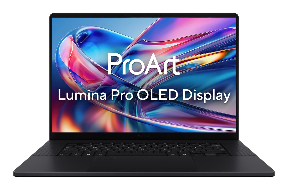 ASUS ProArt P16 H7606WW-SE028X Copilot+ PC AMD Ryzen AI 9 HX 370 Portátil 40,6 cm (16") Pantalla táctil WQUXGA 32 GB LPDDR5x-SDRAM 2 TB SSD NVIDIA GeForce RTX 5080 Laptop GPU Wi-Fi 7 (802.11be) Windows 11 Pro Negro QWERTZ Alemán (2)