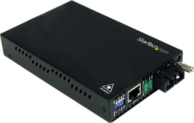 Startech ET90110SM302 - 1x RJ45 Hembra, 30km, Conversor de soportes de fibra