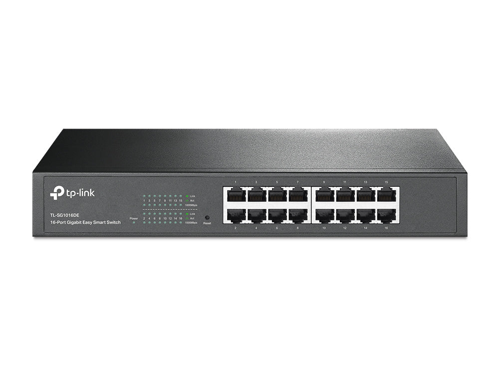 TP-Link TL-SG1016DE switch Gestionado L2 Gigabit Ethernet (10/100/1000) Negro (2)