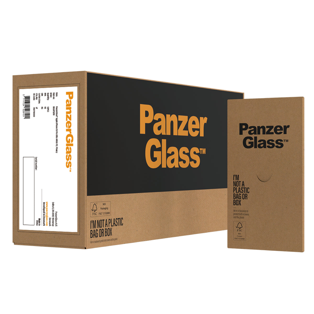 PanzerGlass ® Privacy Screen Protector iPhone 15 Pro | Ultra-Wide Fit w. EasyAligner | Bulk Protector de pantalla Apple 50 pieza(s) (2)