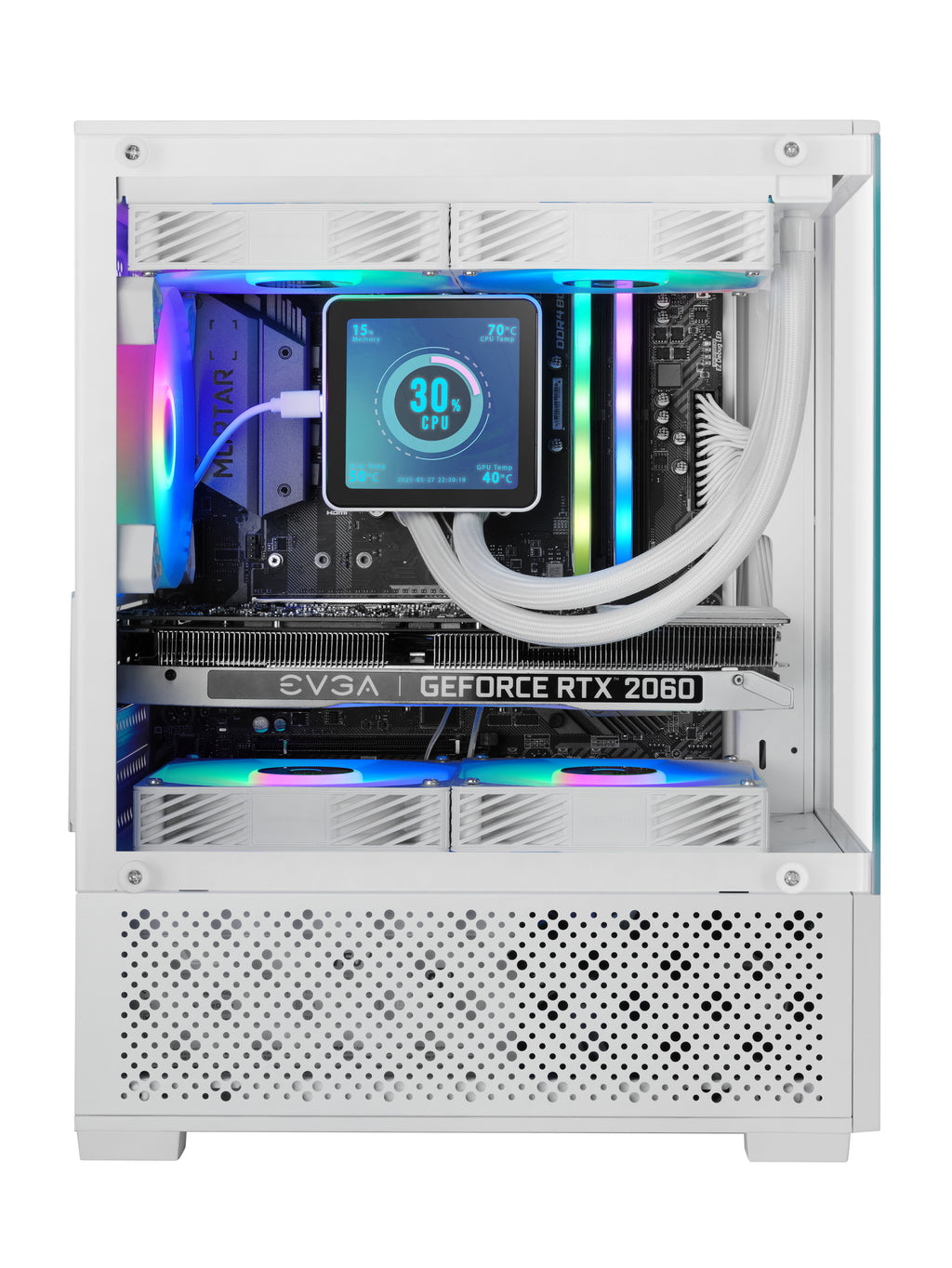 Mars Gaming MC-SE2W Mini Tower Blanco (3)
