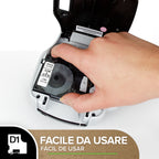 DYMO D1 Standard - Black on White - 12mm cinta para impresora de etiquetas Negro sobre blanco (8)