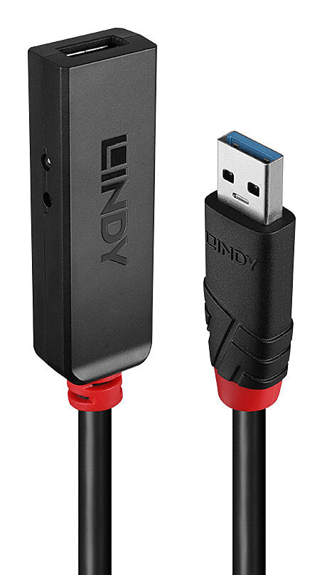 Lindy 43402 hub de interfaz USB 3.2 Gen 1 (3.1 Gen 1) Type-C 5000 Mbit/s Negro (2)