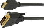 DeLOCK 85654 cable adaptador vídeo 2m HDMI Tipo DVI Negro