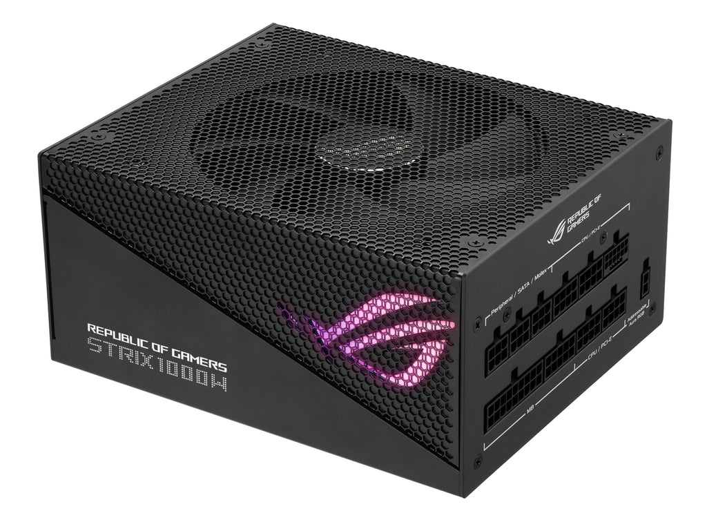 ASUS ROG Strix 1000W Gold Aura Edition unidad de fuente de alimentación 20+4 pin ATX ATX Negro (6)