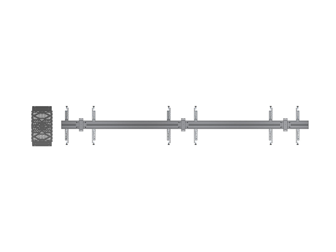 Multibrackets 4356 soporte para pantalla de señalización Negro (4)