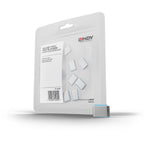 Lindy 40466 bloqueador de puerto USB Tipo C Azul Acrilonitrilo butadieno estireno (ABS) 10 pieza(s) (2)