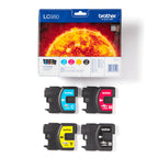 Brother LC980VALBP cartucho de tinta 4 pieza(s) Original Negro, Cian, Magenta, Amarillo (5)