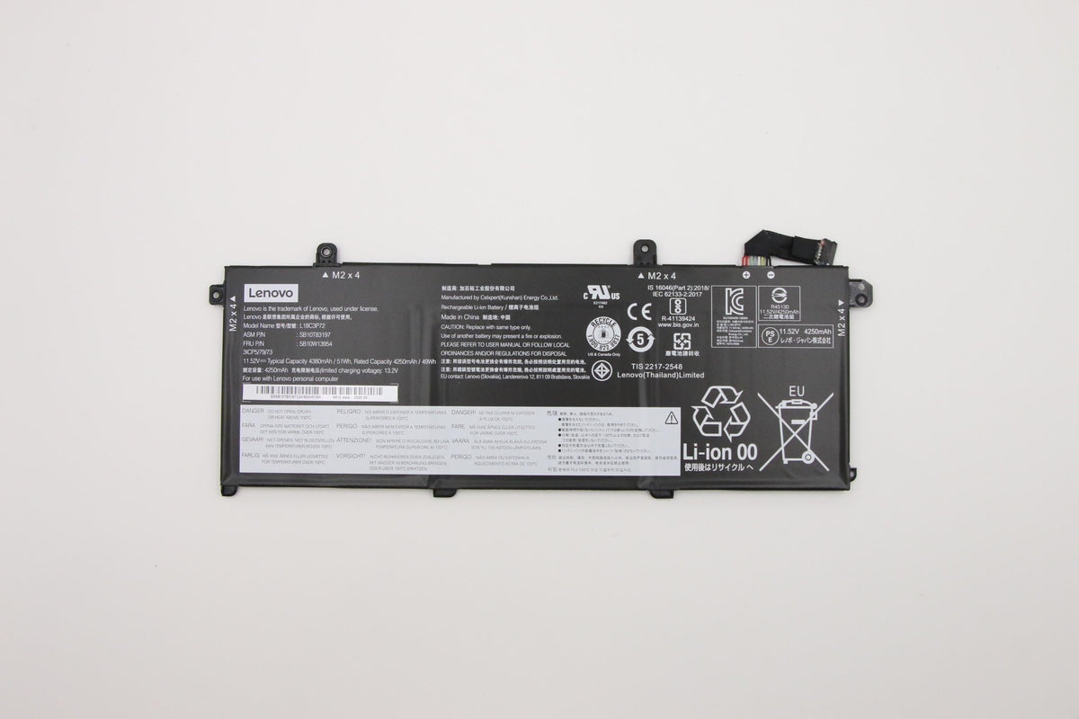 Lenovo 5B10W13954 refacción para laptop Batería – Reacondicionado (2)