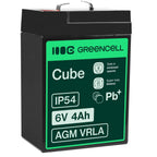 verde Cell AGM15 batería SAI plomo-ácido sellada 6V 4 Ah
