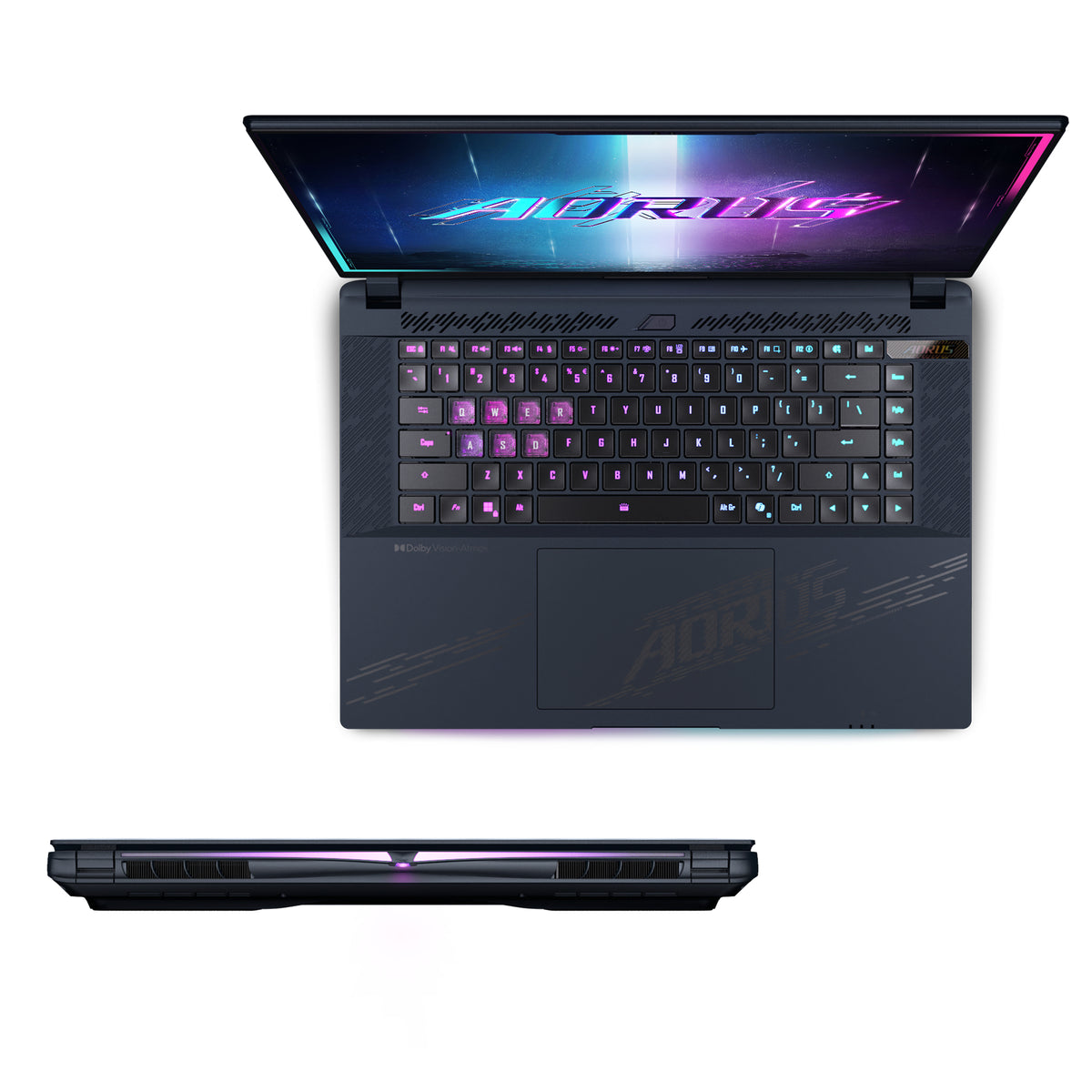 GIGABYTE AORUS MASTER 16 BYHC5DEE65SP ordenador portatil Intel Core Ultra 9 275HX Portátil 40,6 cm (16") WQXGA 32 GB DDR5-SDRAM 2 TB SSD NVIDIA GeForce RTX 5080 Wi-Fi 7 (802.11be) Windows 11 Pro Negro QWERTZ Alemán (4)