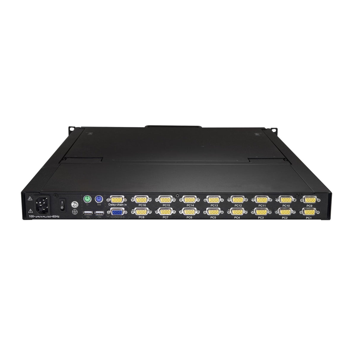 StarTech.com RKCONS1916K consola de rack 48,3 cm (19") 1280 x 1024 Pixeles Negro (3)
