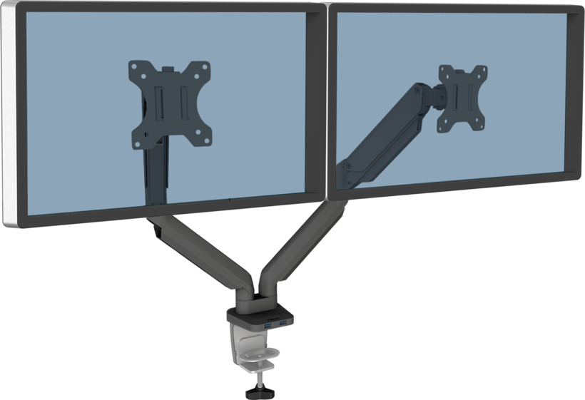 Brazo monitor Fellowes Platinum Dual