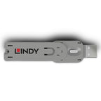 Lindy 40624 bloqueador de puerto Llave de bloqueador de puerto USB tipo A Blanco Acrilonitrilo butadieno estireno (ABS) 1 pieza(s) (3)