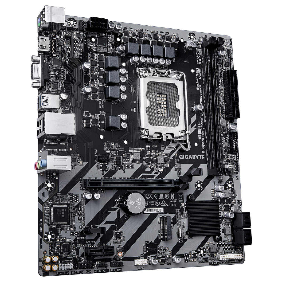 GIGABYTE H810M H placa base Intel H810 LGA 1851 (Socket V1) micro ATX (4)
