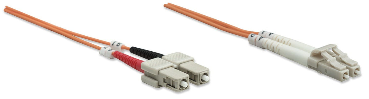 Intellinet 3.0m LC-SC M/M Cable de fibra óptica e InfiniBand 3 m Naranja (3)