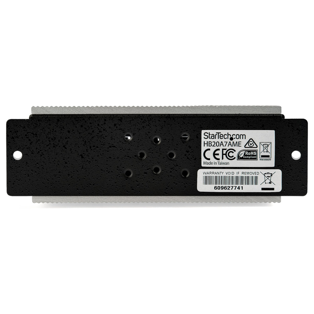 StarTech.com HB20A7AME hub de interfaz USB 2.0 Type-B 480 Mbit/s Negro (2)