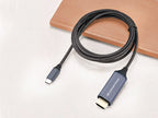 Conceptronic ABBY10G adaptador de cable de vídeo 2 m USB Tipo C HDMI Gris (5)