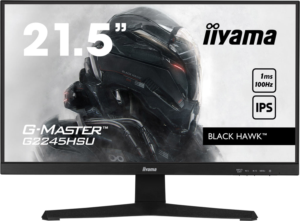 iiyama G-MASTER G2245HSU-B2 pantalla para PC 54,6 cm (21.5") 1920 x 1080 Pixeles Full HD LED Negro (2)