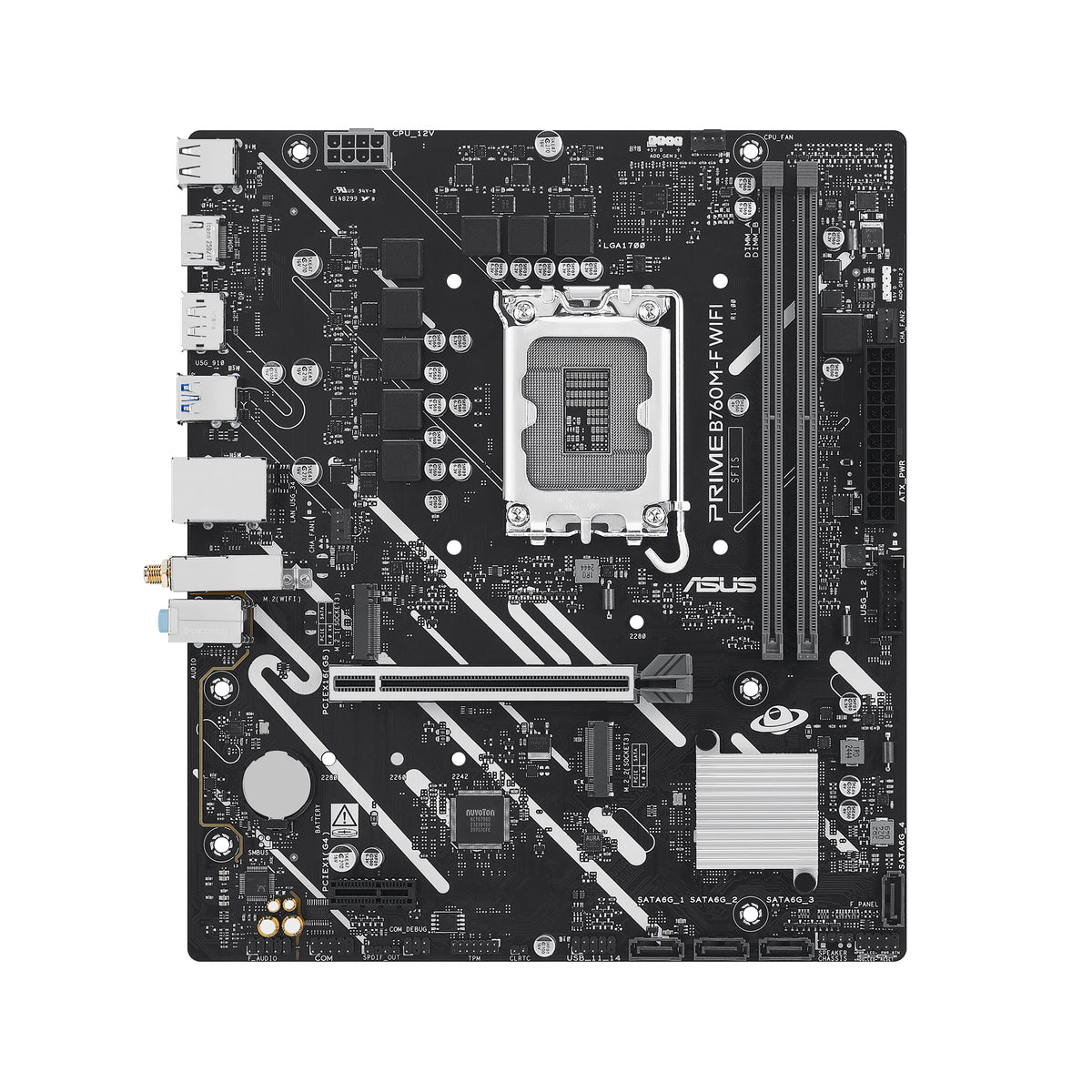 ASUS PRIME B760M-F WIFI Intel B760 LGA 1700 micro ATX (3)