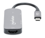 Manhattan 190299 base para portátil y replicador de puertos Alámbrico USB 3.2 Gen 1 (3.1 Gen 1) Type-C Plata (9)
