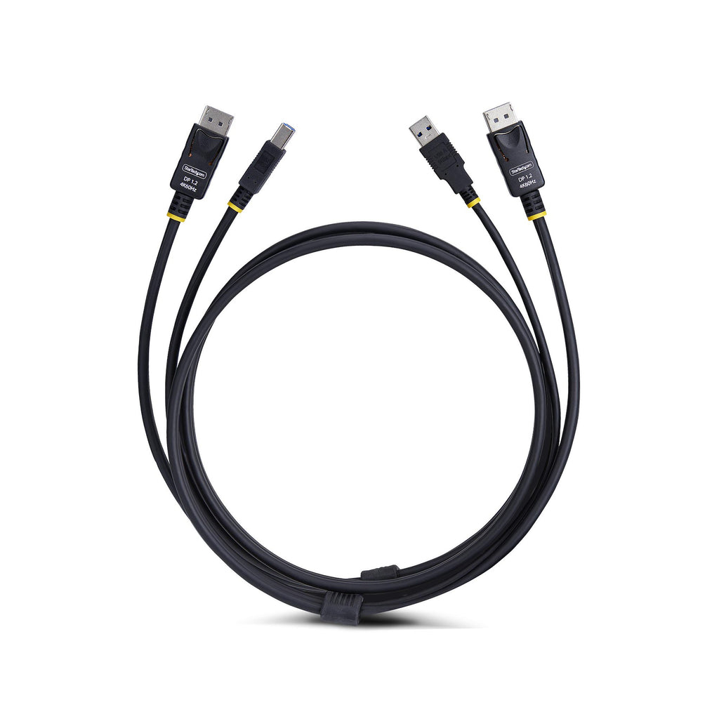 StarTech.com DU12210-KVM-CABLE cable para video, teclado y ratón (kvm) Negro 3,1 m (4)