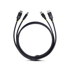 StarTech.com DU12210-KVM-CABLE cable para video, teclado y ratón (kvm) Negro 3,1 m (4)