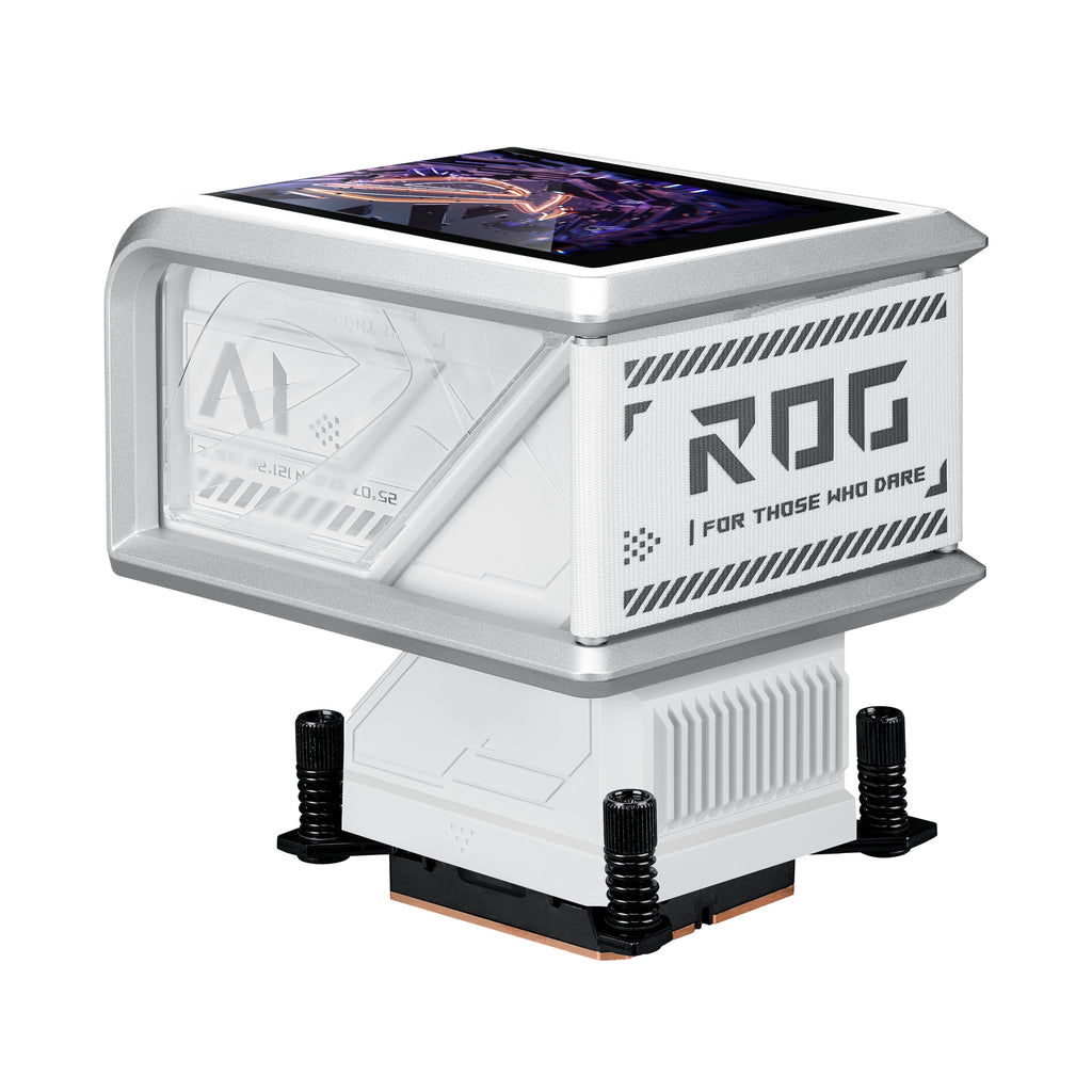 ASUS ROG RYUO IV 360 ARGB WHT Procesador Sistema de refrigeración líquida todo en uno 12 cm Blanco (4)