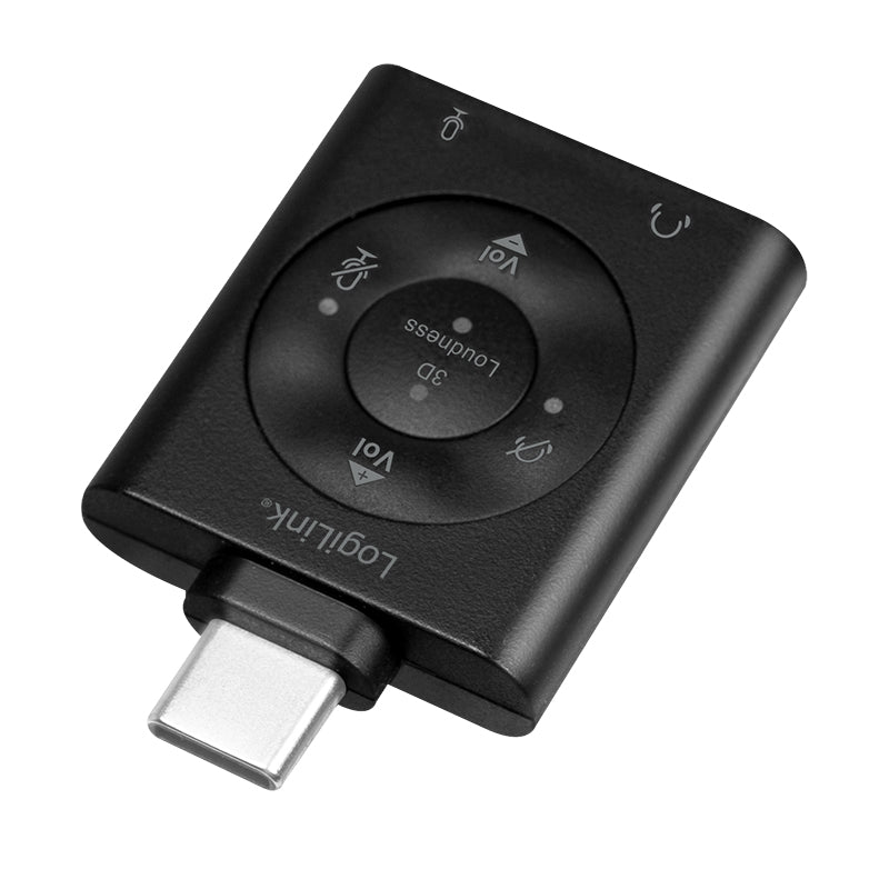 LogiLink UA0365 convertidor de audio Negro (3)