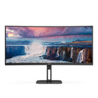 AOC V5 CU34V5C/BK pantalla para PC 86,4 cm (34") 3440 x 1440 Pixeles Wide Quad HD LED Negro (6)