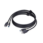 StarTech.com HU1226-KVM-CABLE cable para video, teclado y ratón (kvm) Negro