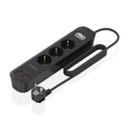 AISENS ASPS-2A2C11-BK base múltiple 1,4 m 3 salidas AC Interior (2)