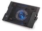 Conceptronic CNBCOOLSTAND1F almohadilla fría 43,2 cm (17") Negro