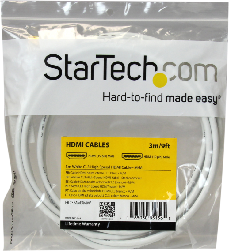 Startech - Cable HDMI Ultra HD para Instalaciones en Muro (3)