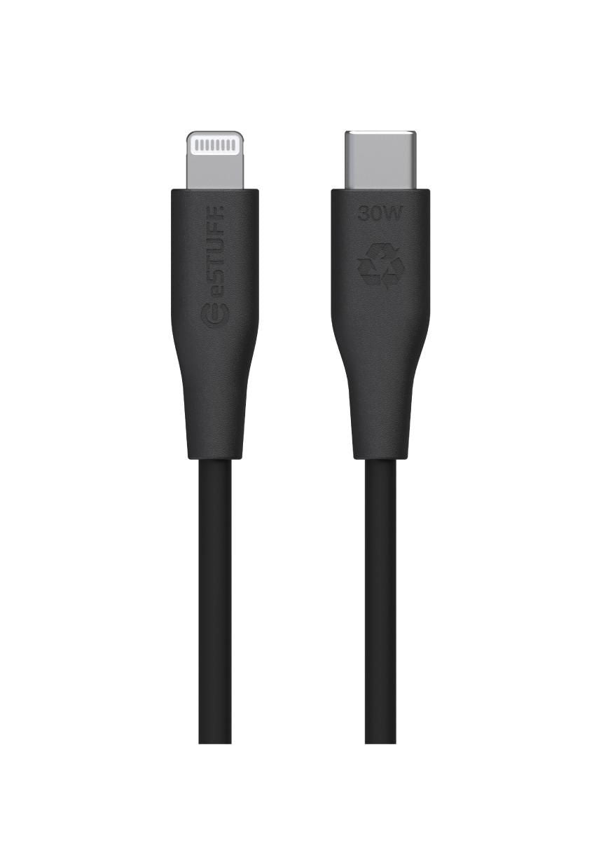 eSTUFF ES602180-BULK cable de conector Lightning 1 m Negro (4)