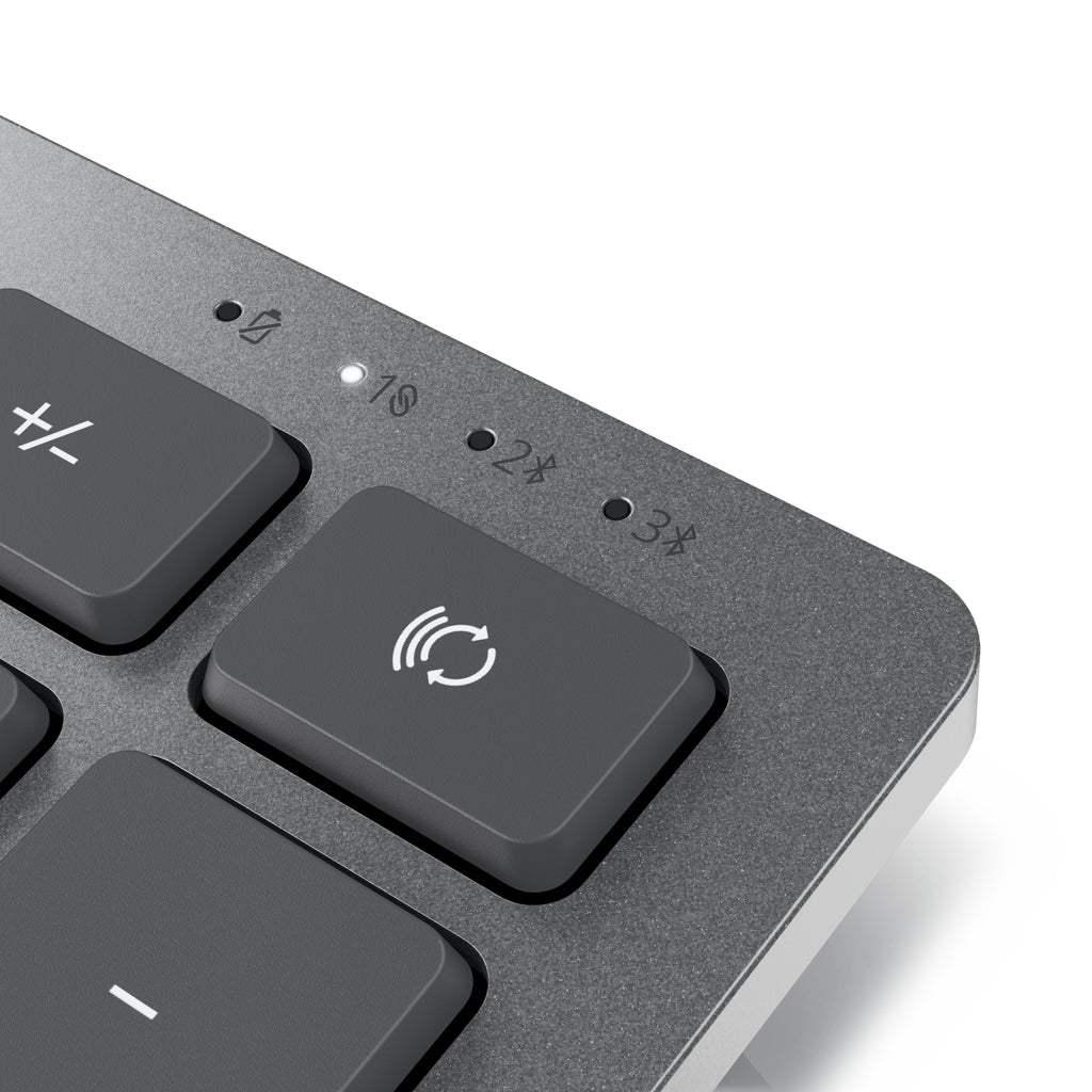 DELL KM7120W teclado Ratón incluido Oficina RF Wireless + Bluetooth QWERTZ Checa, Eslovaco Gris, Titanio (8)