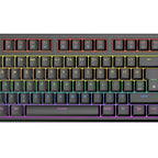 VIDA MAGNA MAGNETIC USB RGB KEYBOARD teclado Juego QWERTY Inglés del Reino Unido Negro (2)