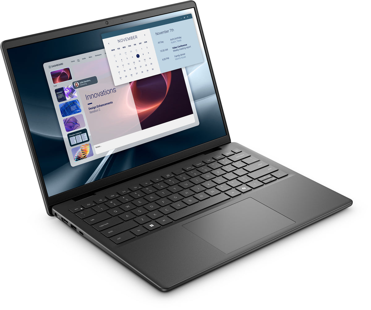 DELL Pro 14 Essential PV14255 AMD Ryzen™ 5 220 Portátil 35,6 cm (14") Full HD+ 16 GB DDR5-SDRAM 512 GB SSD Wi-Fi 6 (802.11ax) Windows 11 Pro Negro Alemán (3)