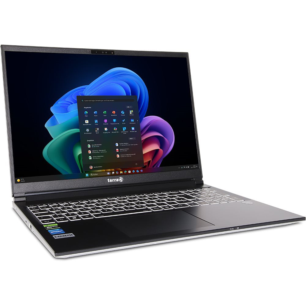 TERRA MOBILE ELITE 3A AMD Ryzen AI 7 350 Portátil 40,6 cm (16") WQXGA 32 GB DDR5-SDRAM 1 TB SSD NVIDIA GeForce RTX 5060 Wi-Fi 6E (802.11ax) Windows 11 Pro Plata (3)
