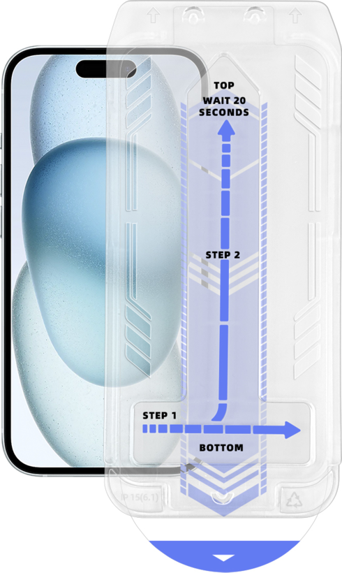 Protector ARTICONA iPhone 15 + aplicador