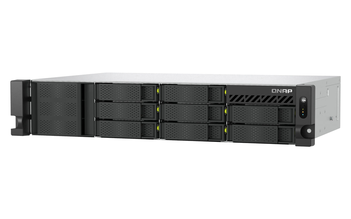 QNAP TS-H1065EU Servidor de almacenamiento Bastidor (2U) 8 GB DDR5 0 TB QNAP QTS Negro (9)