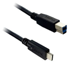 Biamp EasyConnect USB3-10-BC cable USB USB 3.2 Gen 1 (3.1 Gen 1) 3 m USB A USB B 5 Gbit/s Negro (2)