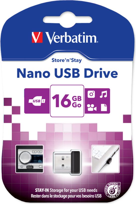 Memoria USB Verbatim Nano 16 GB 98709 (7)