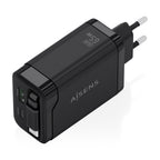 AISENS ASCH-65W3P071-BK cargador de dispositivo móvil Cámara digital, GPS, Teléfono móvil, Portátil, Smartphone, Tableta, Universal Corriente alterna Carga rápida Interior (3)