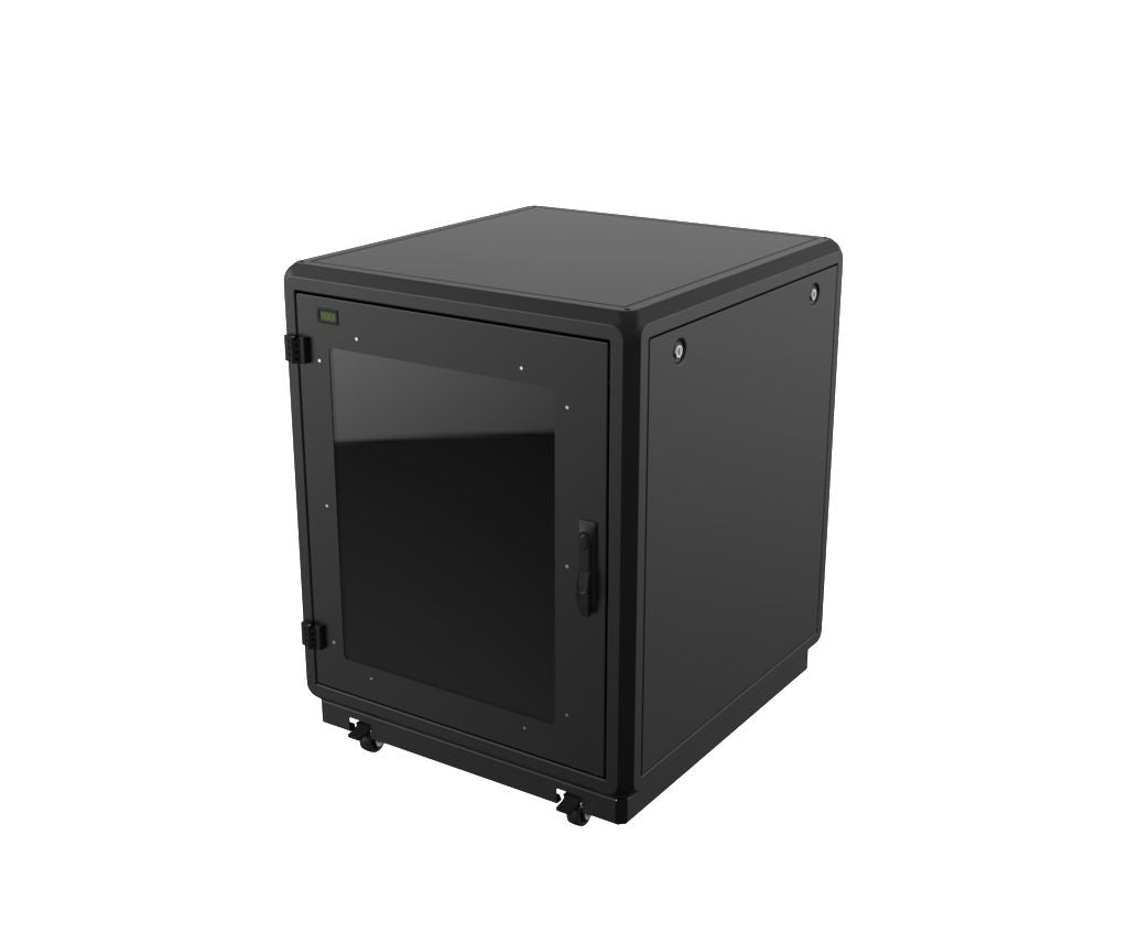 Lanview RDLAK16U751BL armario rack 16U Rack o bastidor independiente Negro (2)